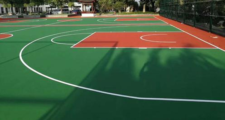 硅PU篮球场施工条件